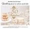 Birthday Party 40 or 50 and Fabulous Damask Dance Floor Decal - Personalized Custom Customized Party Decor Decals 50th birthday decorations product 3